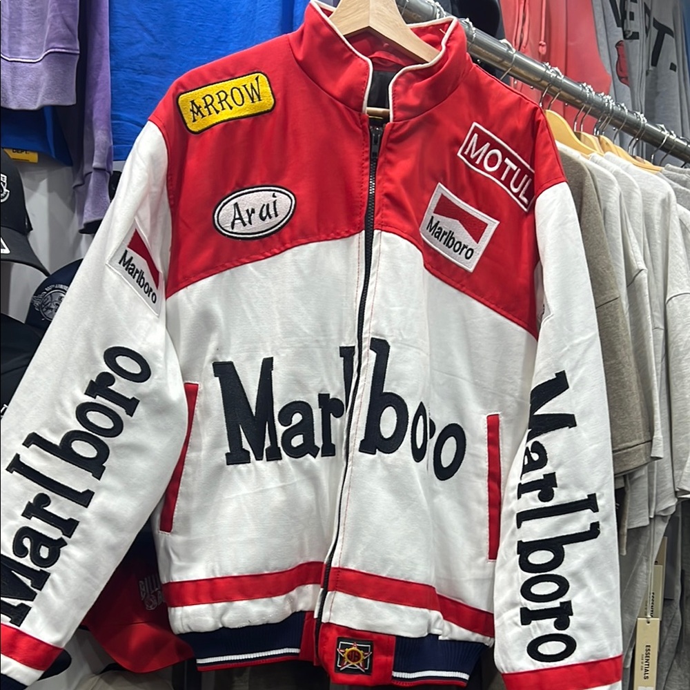Marlboro Racing Jacket - Red and White